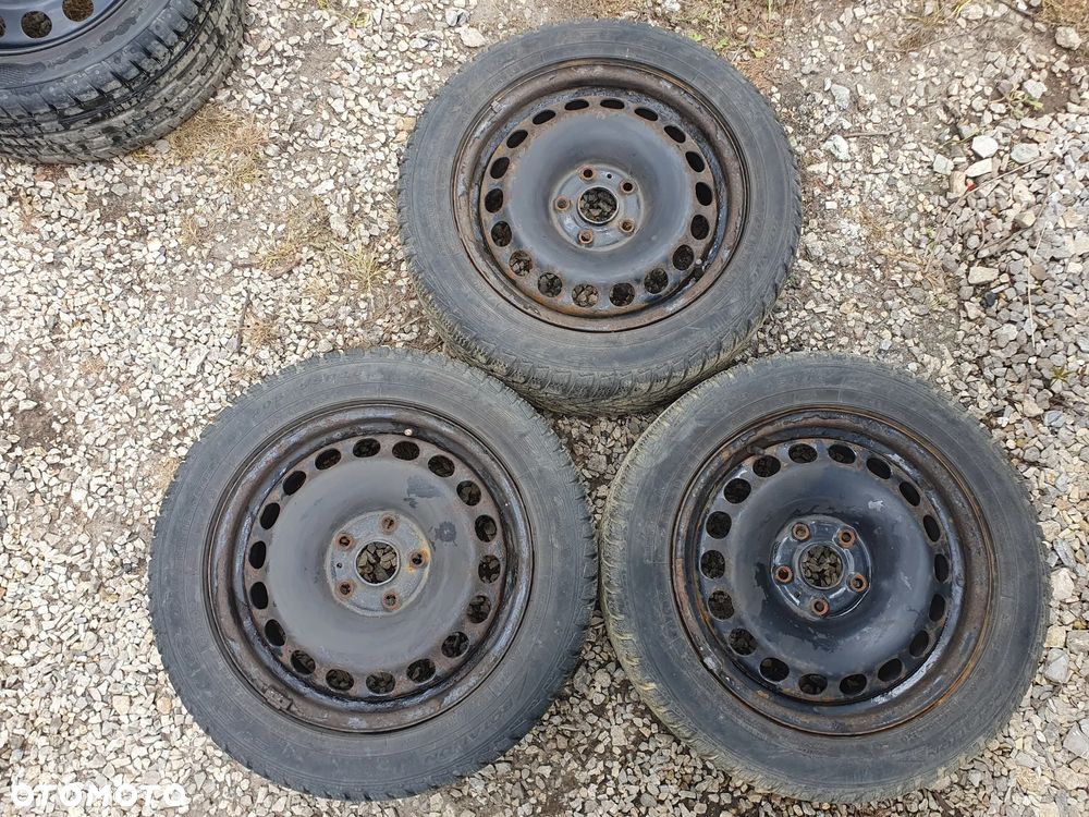 4x KOŁA R16 5x112 6.5J ET42 57.1mm ORYGINALNA FELGA VW 3C0601027H OPONY ZIMOWE 205/55/R16 DĘBICA FRIGO 2 - 3
