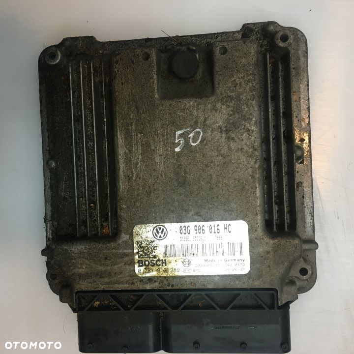 STEROWNIK SILNIKA SEAT ALTEA 1.9 TDI 03G906016HC - 1