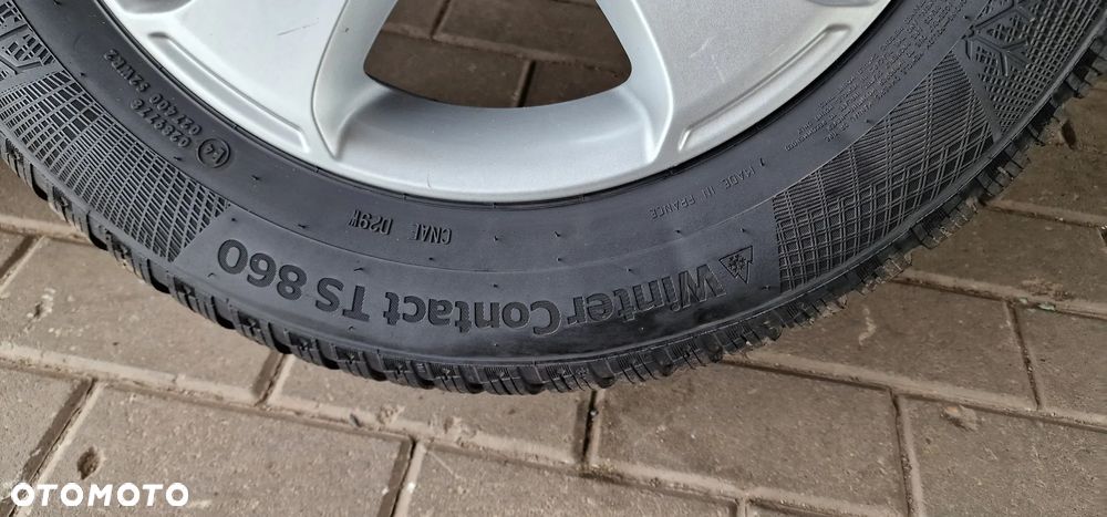 ALUFELGI+OPONY Continental 195/65 R15 ET50 VW Golf VI Touran  Caddy - 11