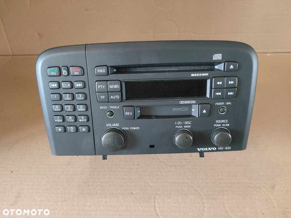 VOLVO S80 I 1998- RADIO RADIOODTWARZECZ ORYGINALNY - 1