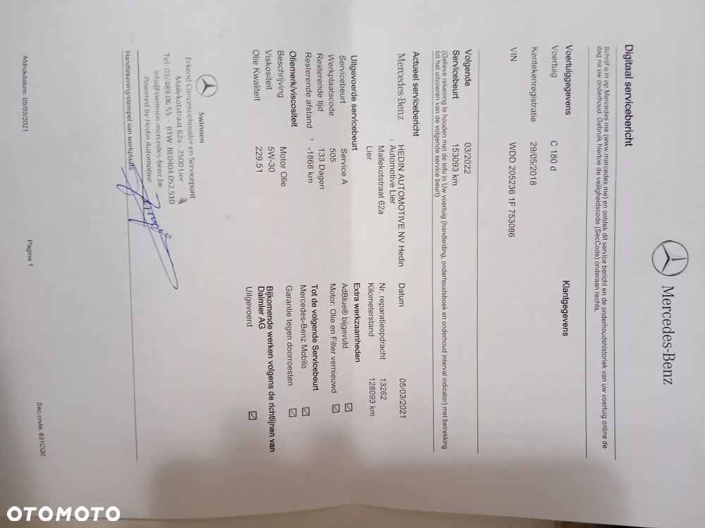 Mercedes-Benz Klasa C 180 d Avantgarde - 23