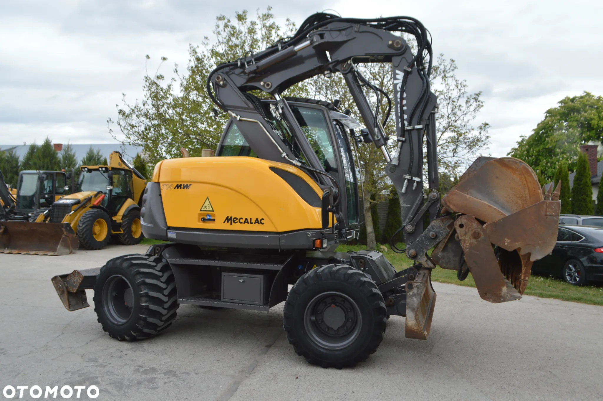 Mecalac MECALAC 714MWE *2012* Komplet łyżek, IDEALNY!!! - 15