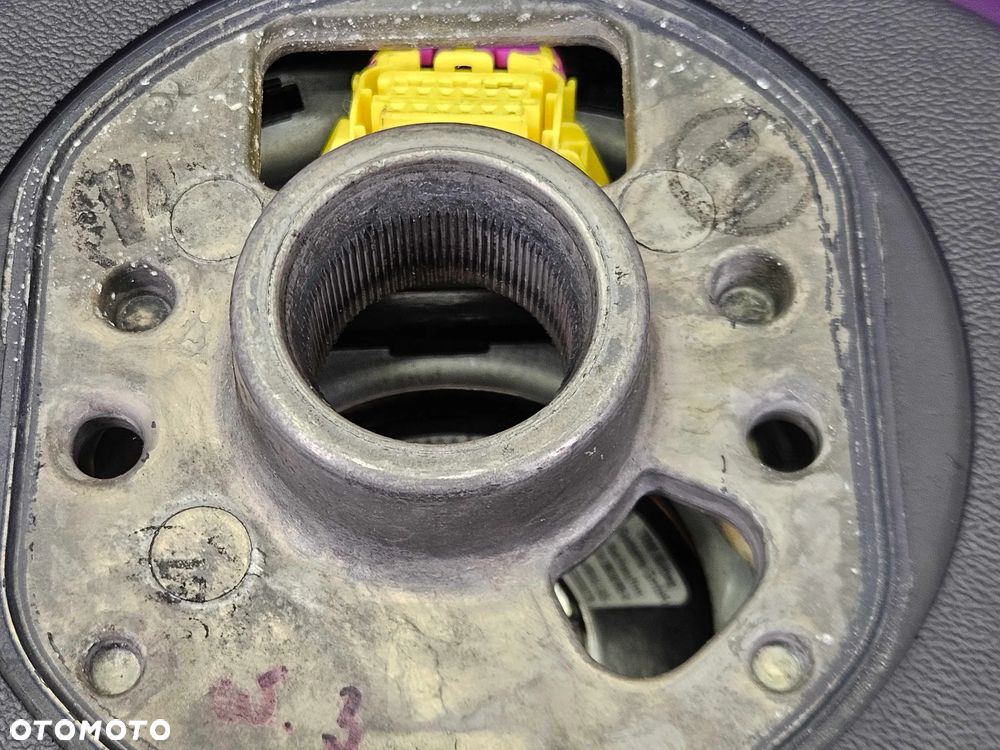 Kierownica Trzy 3 Ramienna Czarna Pikowana Skóra Łopatki Automat Air Bag Poduszka AUDI A6 C6 A4 B7 A3 8P - 26