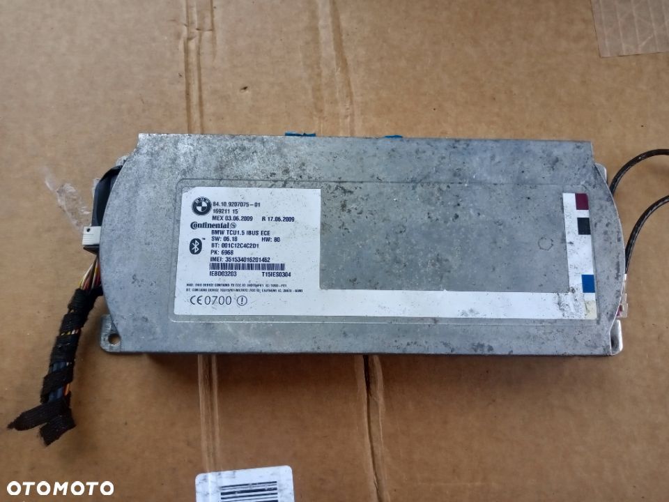 BMW E46 E83 E53 E85 E86 TELEMATIC CONTROL 9207075 - 1