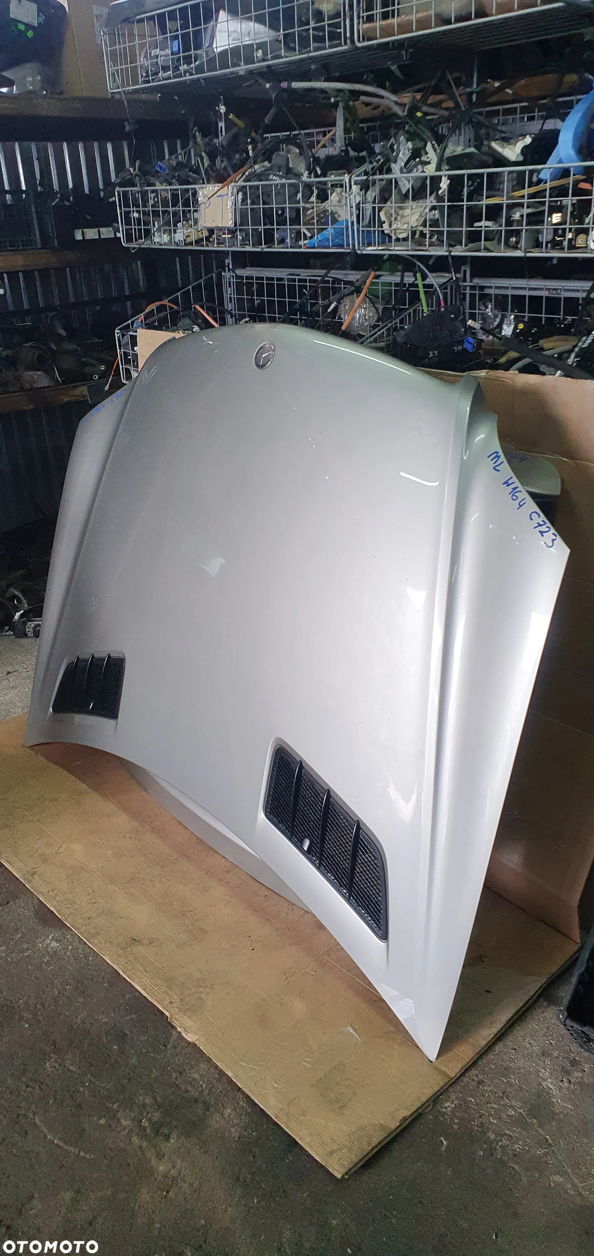Maska pokrywa silnika Mercedes ML W164 C723 - 2