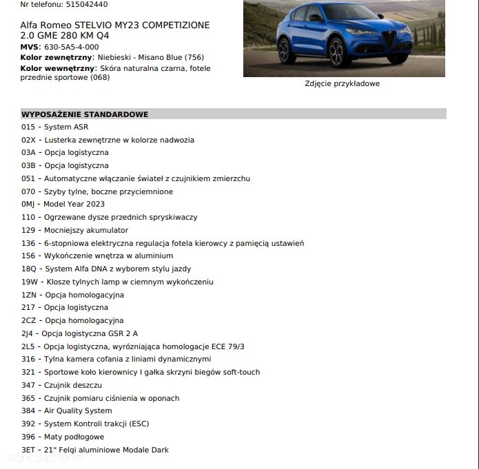Alfa Romeo Stelvio 2.0 Turbo Competizione Q4 - 17