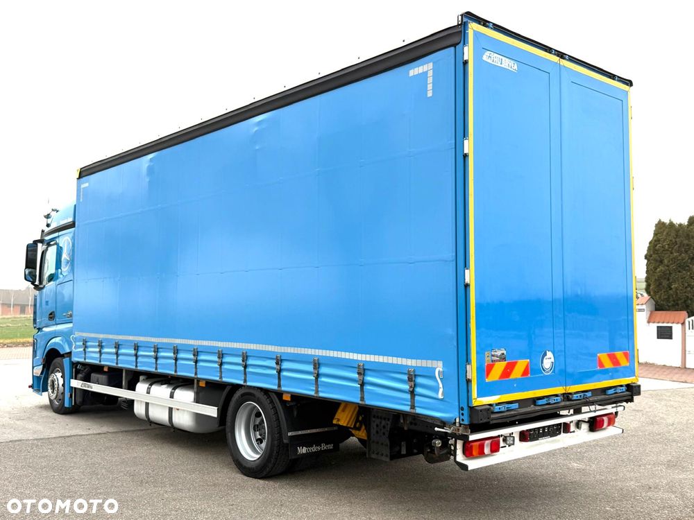 Mercedes-Benz ACTROS 1833 / FIRANKA/ WINDA / NOWY TACHOGRAF G2V2 / NOWE OPONY / 19PALET / 8TON ŁADOWNOŚCI / AUTOMAT / DUŻY SILNIK  / SYPIALKA / SERWISOWANY / 2018 / JAK NOWY  / - 7