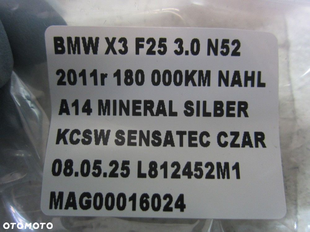 BMW 6 F06 F07 F10 F12 X3 F25 X4 65779224176 CZUJNIK UDERZENIA 9224176 USA - 6