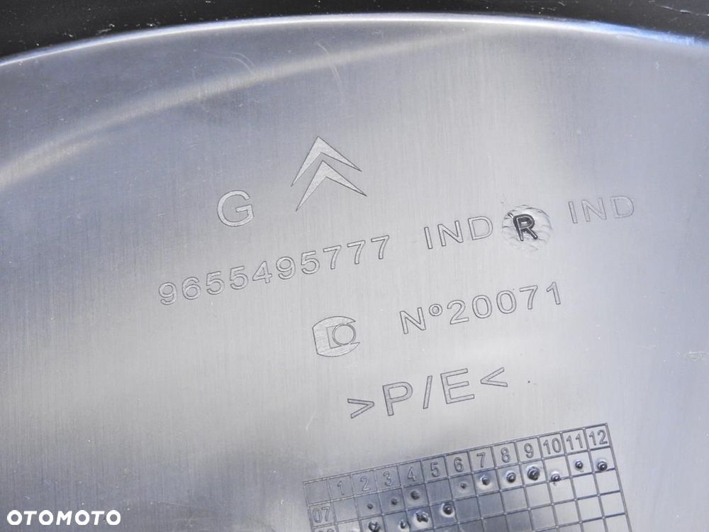 OSŁONA PROGU LEWY TYŁ CITROEN C5 III KOMBI - 7