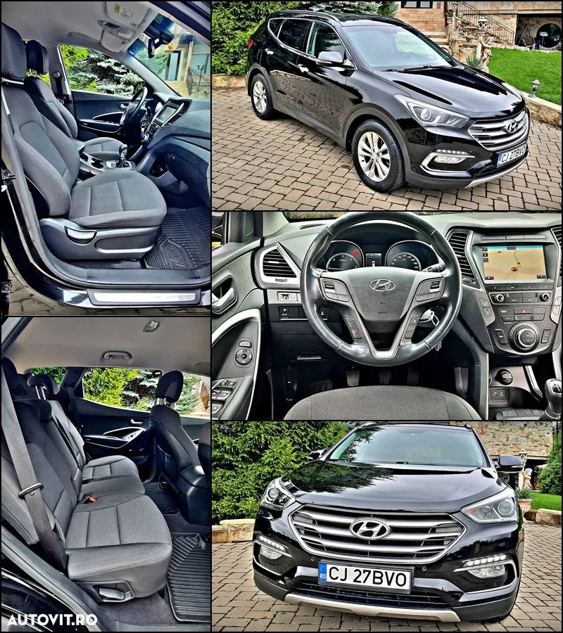 Hyundai Santa Fe blue 2.0 CRDI 4WD Premium - 5