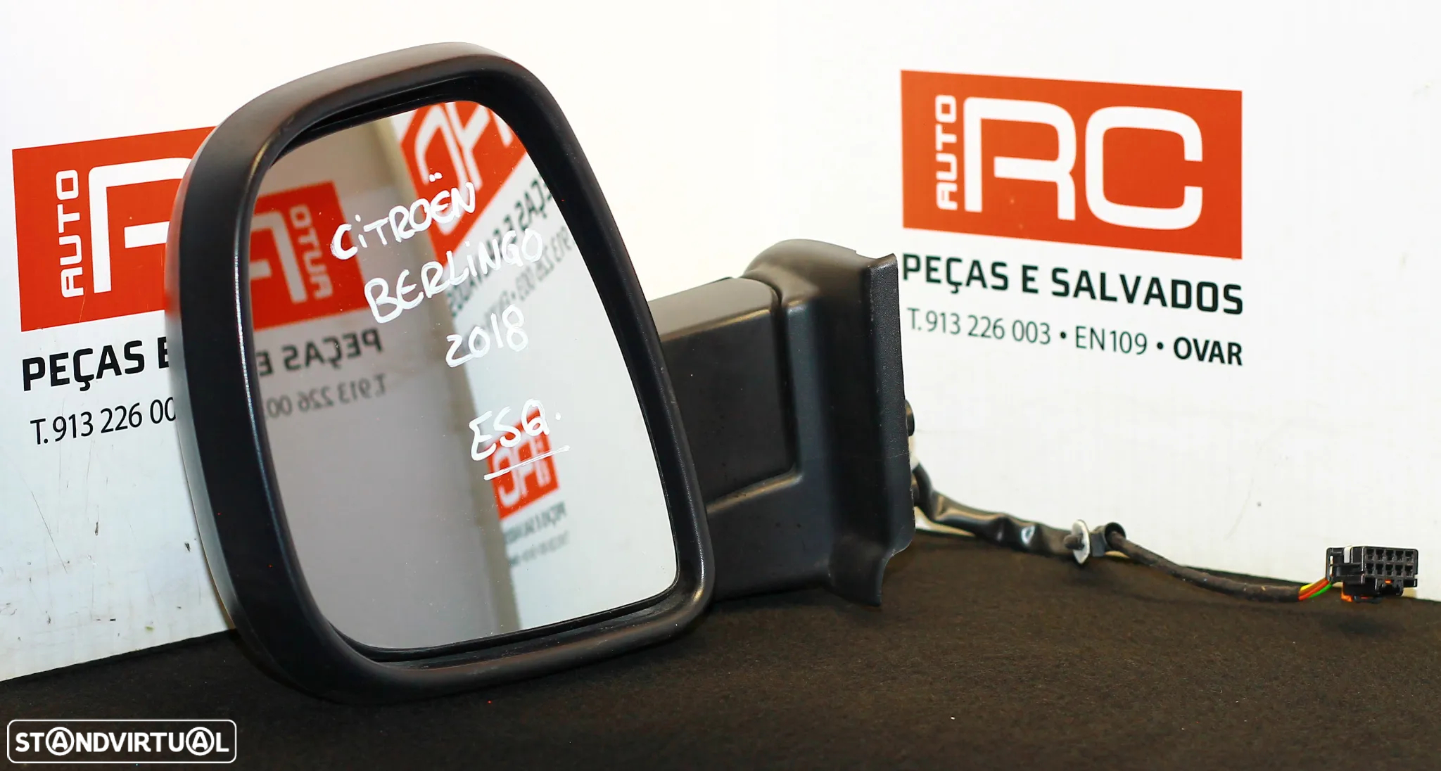 ESPELHO RETROVISOR ESQUERDO CITROËN BERLINGO 2018 - 2