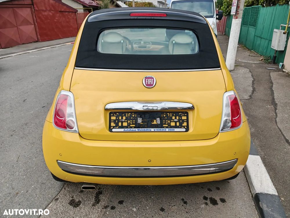 Fiat 500 1.2 Cabrio Lounge - 3