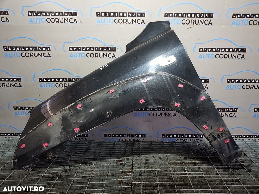Aripa Stanga Fata Kia Sportage II 2006 - 2010 4 Usi NEGRU 1k (749) - 1