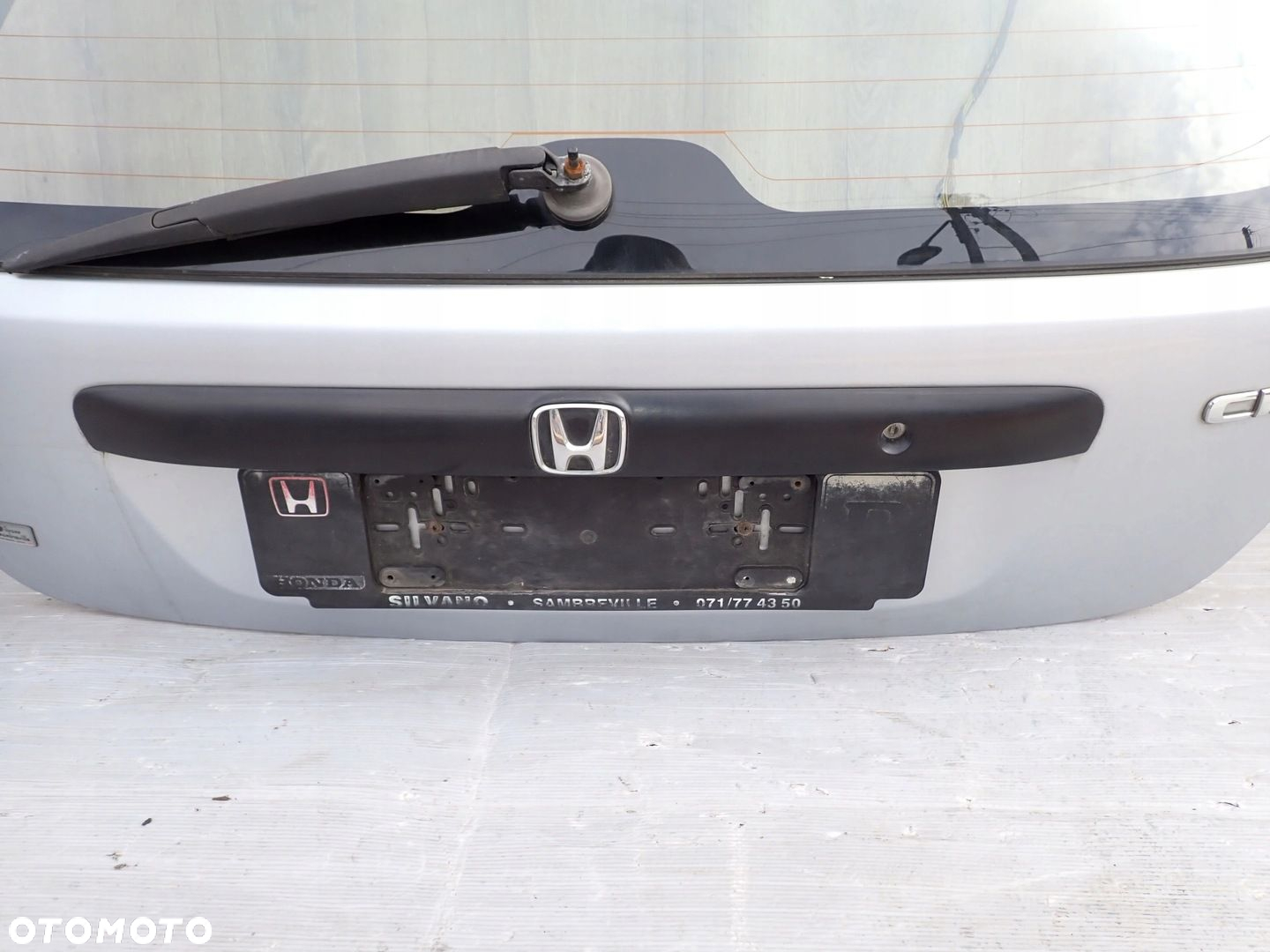 HONDA CIVIC EP 01-03 KLAPA BAGAŻNIKA SZYBA NH623M - 8
