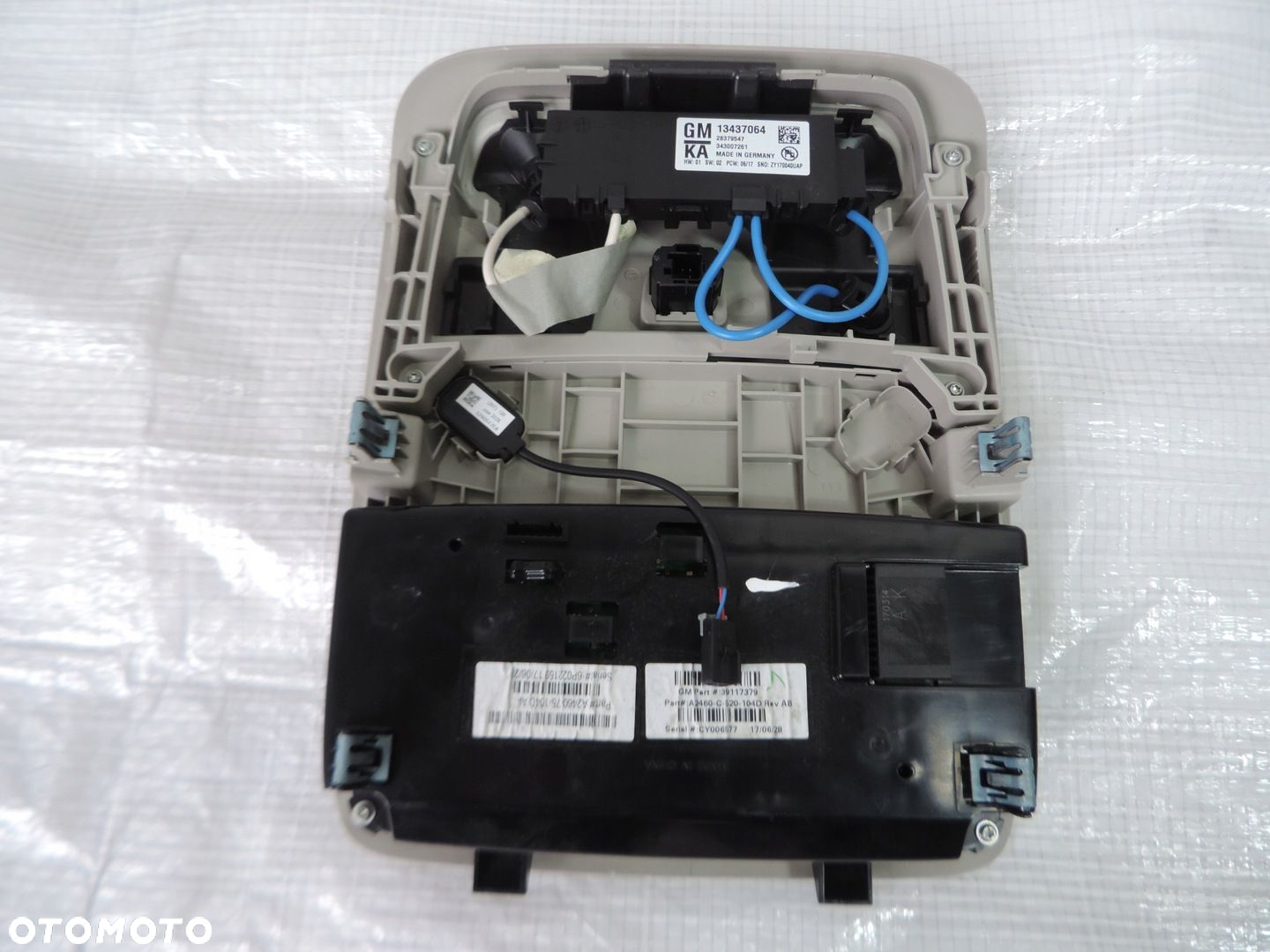 OŚWIETLENIE WNĘTRZA PODSUFITKI OPEL INSIGNIA B 13437064 - 8