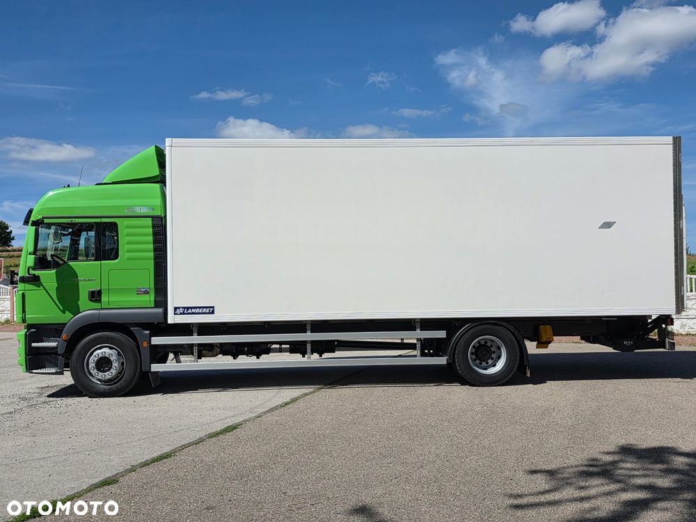 MAN TGM 18.340 / 18.290 / 15.290 / IZOTERMA / WINDA / 19PALET /E6  / SPROWADZONY / AUTOMAT / SYPIALKA / PIERWSZY WŁAŚCICIEL / BOCZNE DRZWI / STAN BARDZO DOBRY - 12