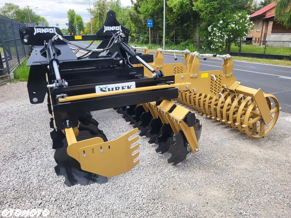 BRONA TALERZOWA talerzówka JANPOL ciężka/ 4m/5m 4 siłowniki/ wał daszkowy fi600 - 11