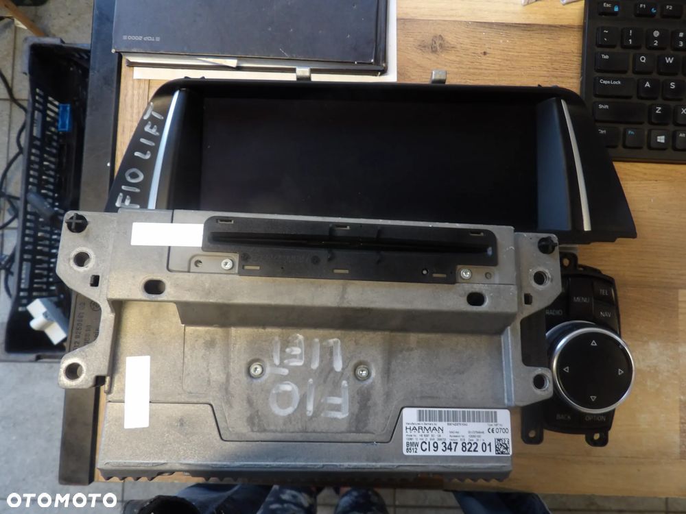 BMW - F10 - NAWIGACJA HARMAN KARDON - KOMPLET - MONITOR,IDRIVE,STACJA - 9347822  9320288  9289008 - 1