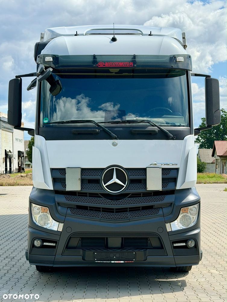 Mercedes-Benz ACTROS 2540 / FIRANKA / WINDA / 20 EUROPALET / OŚ PODNOSZONA / AUTOMAT / E6 / 2018 ROK / NISKI PRZEBIEG / SPROWADZONY - 7