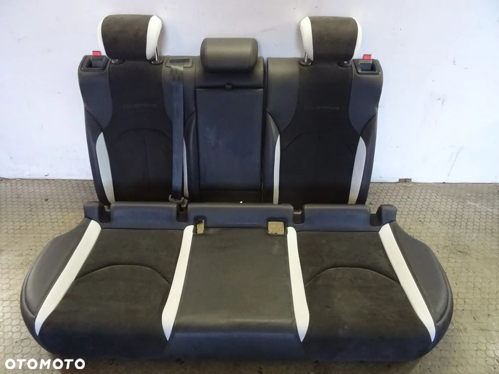 Fotele kanapa Alkantara  HB skora Seat Leon Cupra 5F III czesci - 8