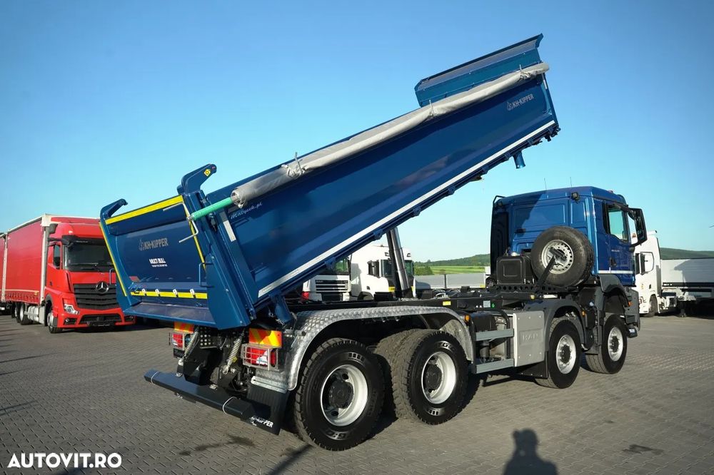 MAN TGS 41.480 / 8X6 / BASCULATOR 3 LATE / BORDMATIC / KH KIPPER / AUTOMAT / NOU / 2026 / - 8