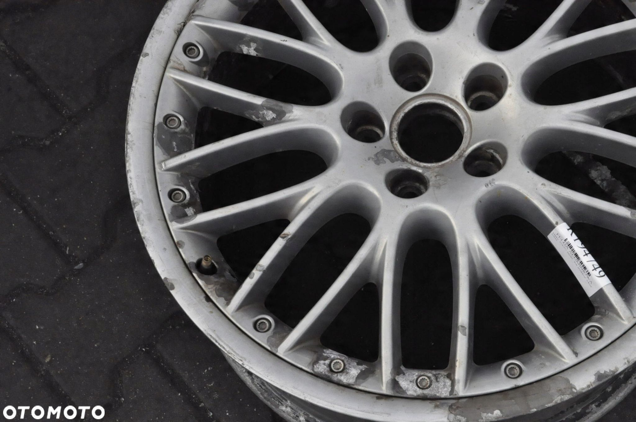 AUDI A6 C6 FELGA ALUMINIOWA BBS RS 681 R19" 8.5J 5X112 ET48 4F0601025L - 5