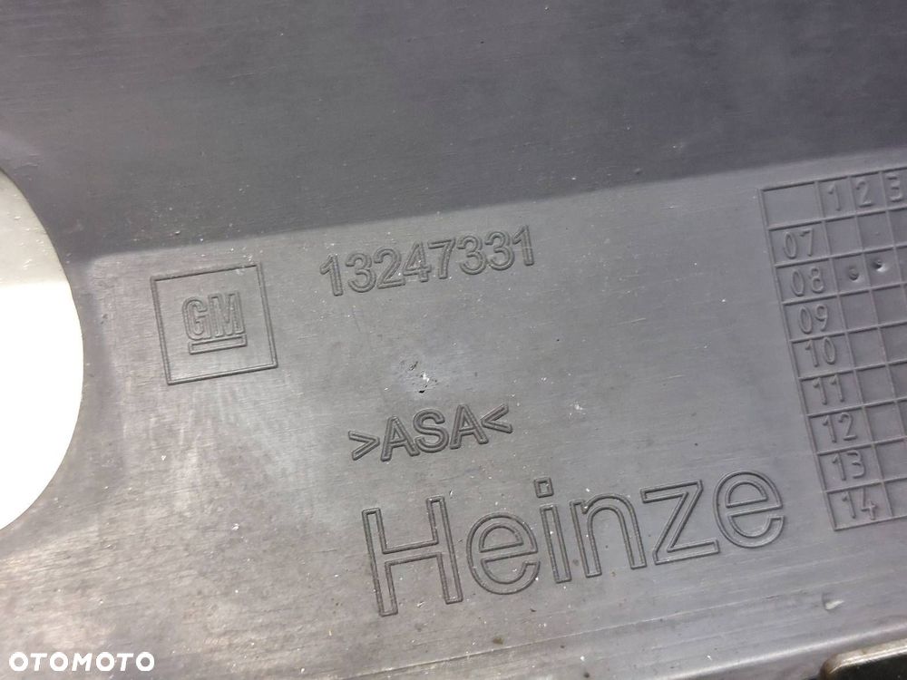 GRILL ATRAPA EMBLEMAT CHROM OPEL ZAFIRA B II LIFT - 8