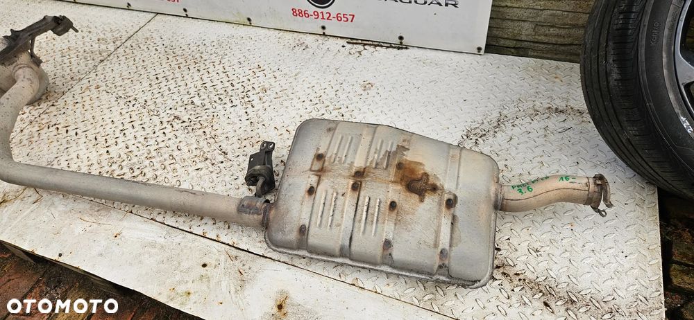 Chrysler Pacifica 2016- 3.6 V6 Kompletny układ wydechowy Tłumik kompletny końcowy środkowy - 7