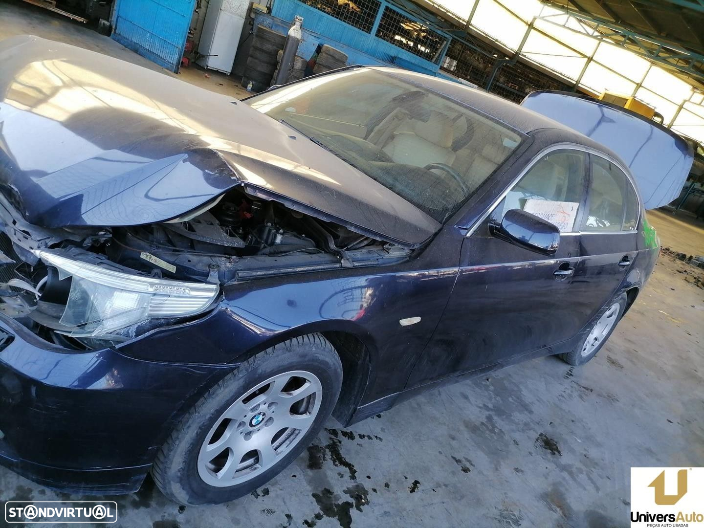 COMANDO LUZES BMW 5 2005 -6953735 - 4
