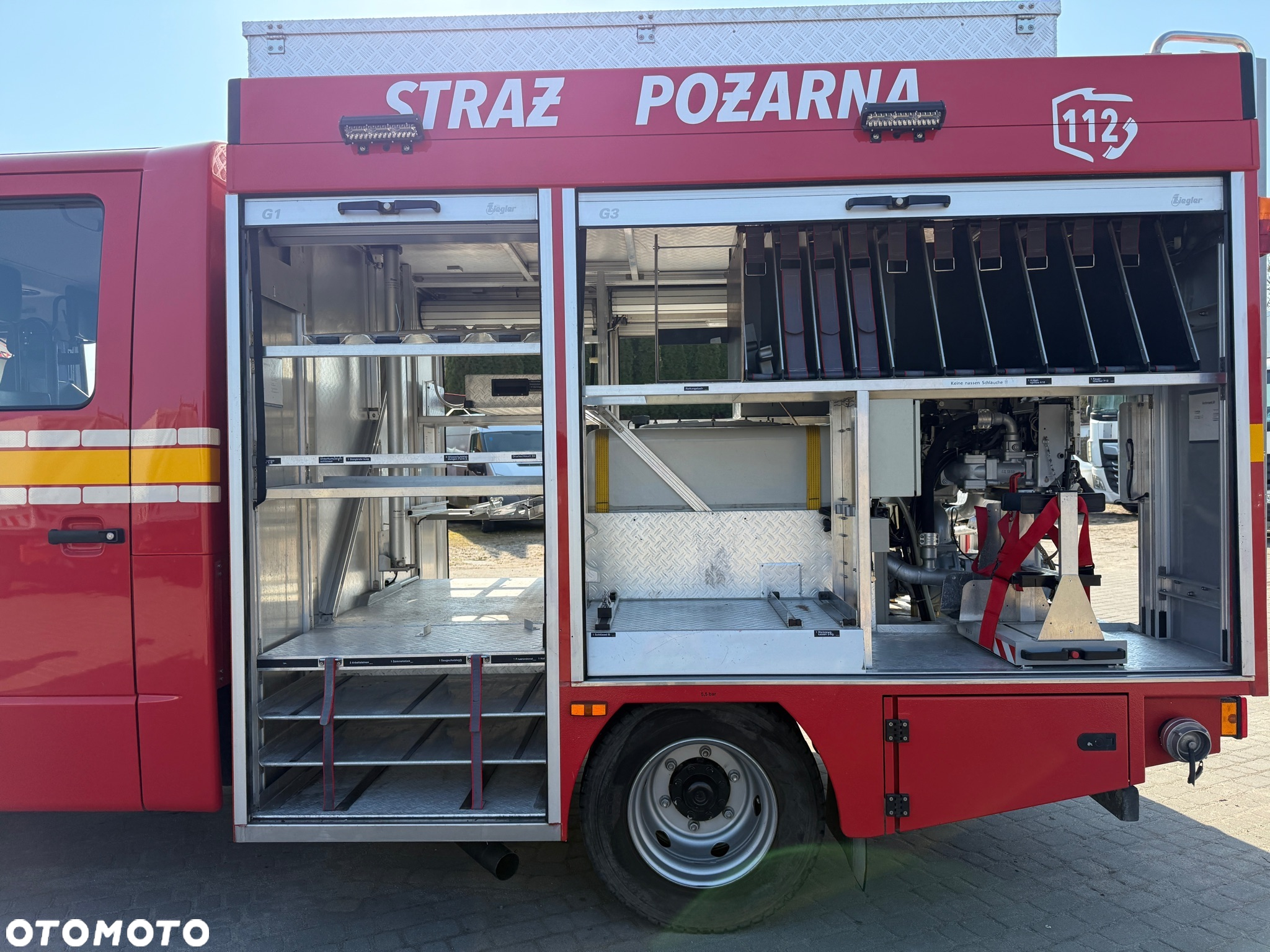 MAN LE 8.140 STRAŻ POŻARNA LEKKI WÓZ TAKTYCZNY - 4