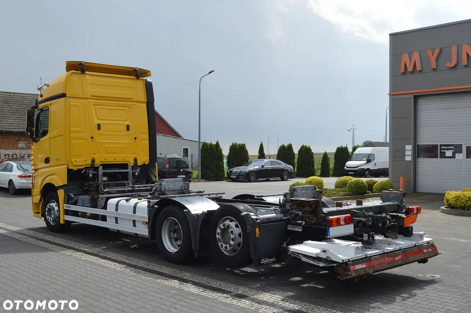 Mercedes-Benz ACTROS 2542 EURO 6 BDF RAMA WYMIENNA ZABUDOWA - 3