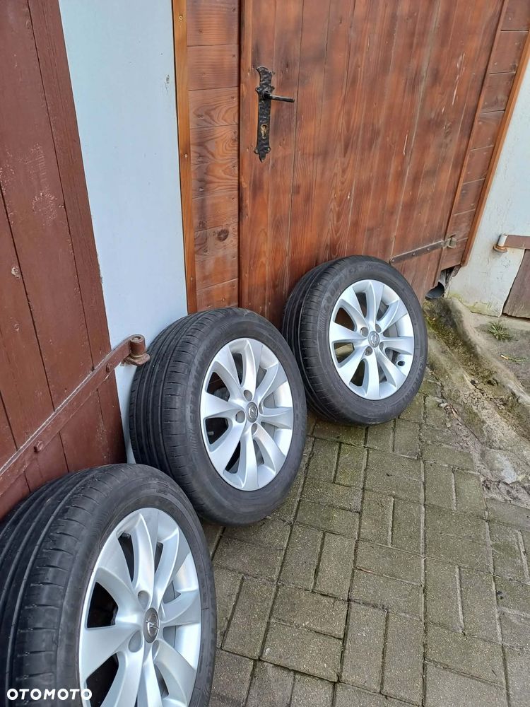 Komplet Kół OPEL MERIVA Alufelgi R16 opony letnie Goodyear - 6