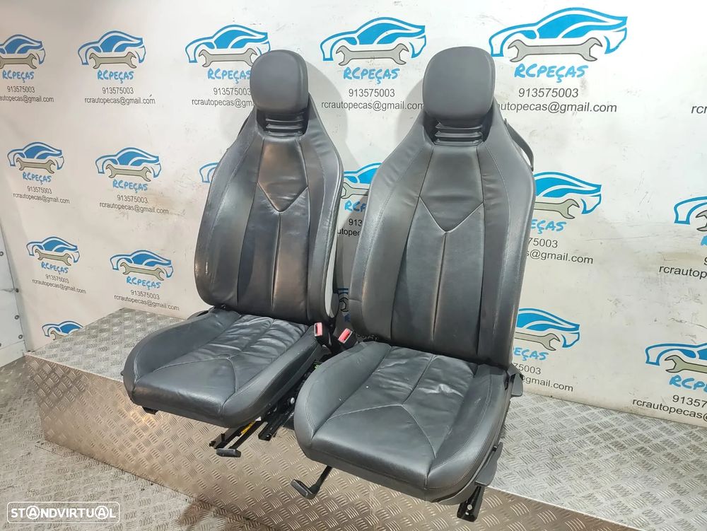 Conjunto Bancos Frente Frontais Pele Mercedes Benz SLK R171 - 10