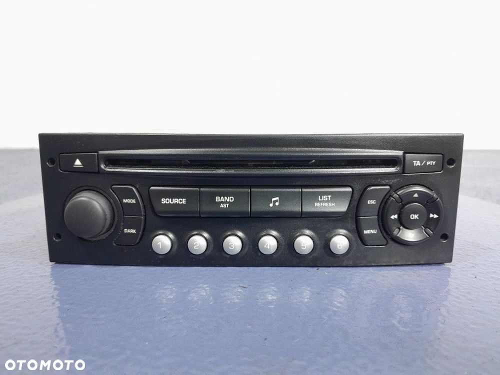 CITROEN C4 I RADIO RADIOODTWARZACZ CD 9664769677 - 2