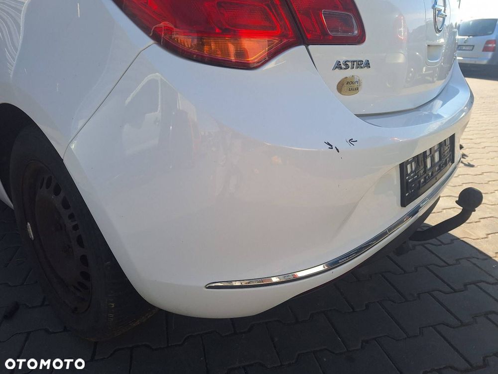 KOMPLETNY TYŁ OPEL ASTRA J Z40R ZDERZAK TYŁ KLAPA BAGAŻNIKA LAMPY TYŁ - 6