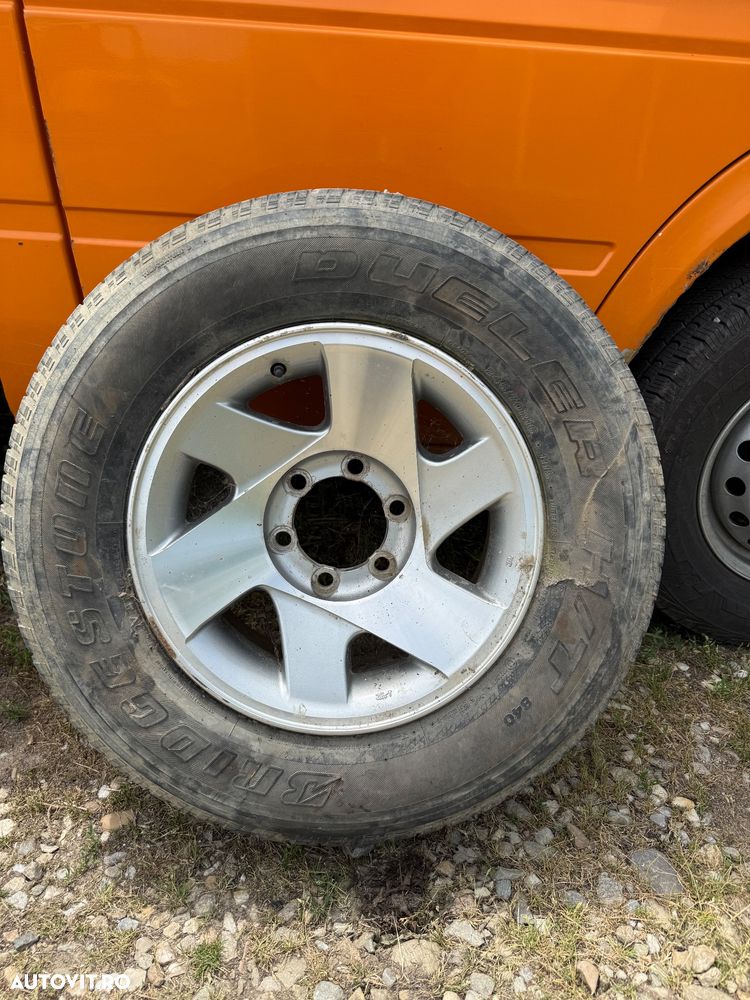 Janta Aliaj Originala Mitsubishi Pajero / L200 R16 Enkei 6x139.7 cu Anvelopa - 1