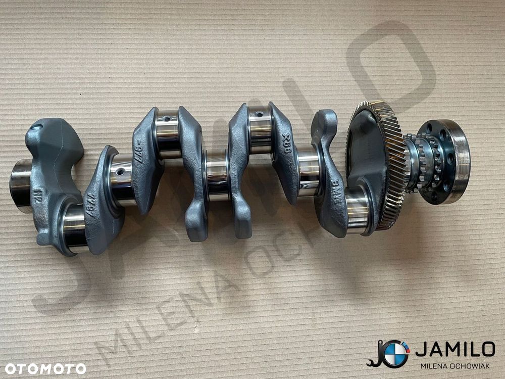 BMW WAŁ KORBOWY N47 N47D20 A B C D NOMINAŁ F07 F10 F15 F20 F30 F45 F46 F48 - 1