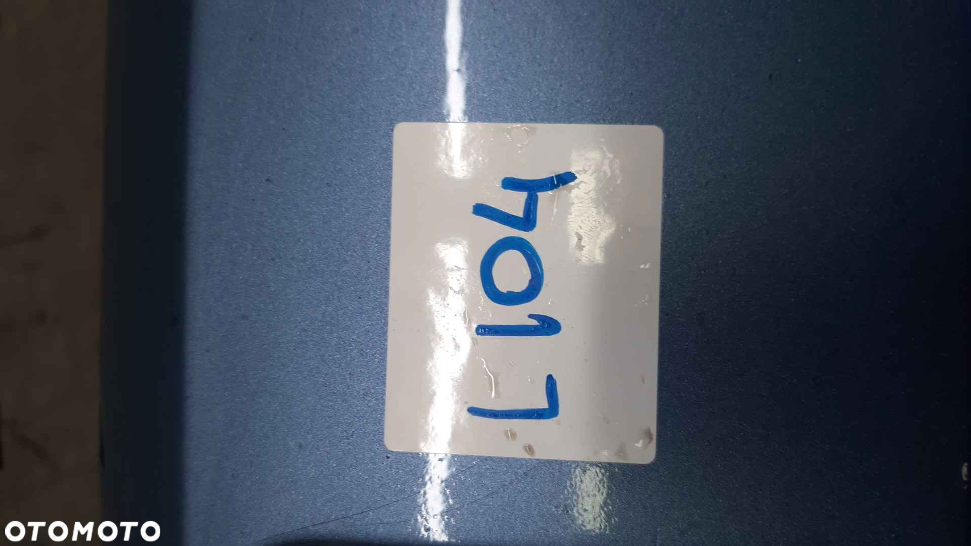} ZDERZAK PRZÓD PRZEDNI DO FORD FIESTA MK6 VI J4 BŁĘKITNY HALOGENY - 2