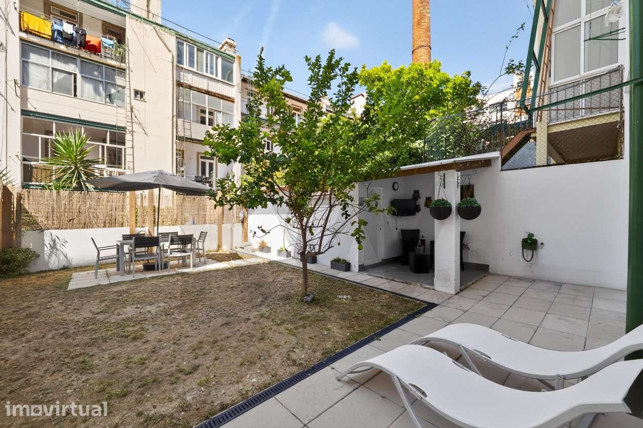 Apartamento T3+1 com Jardim Privativo perto do Saldanha - Grande imagem: 4/30