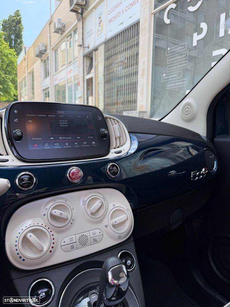 Fiat 500C 1.2 Lounge Dualogic - 12