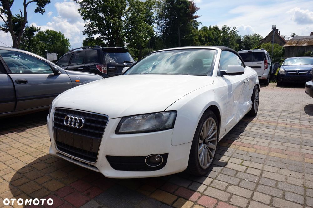 AUDI A5 I 8T CABRIO 2010 LY9C 1.8 TFSI CDHB 160KM LLV BIAŁY na części - 2