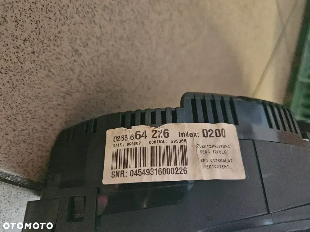 LICZNIK 0263664226 AUDI A4 B7 2.0 TDI - 6