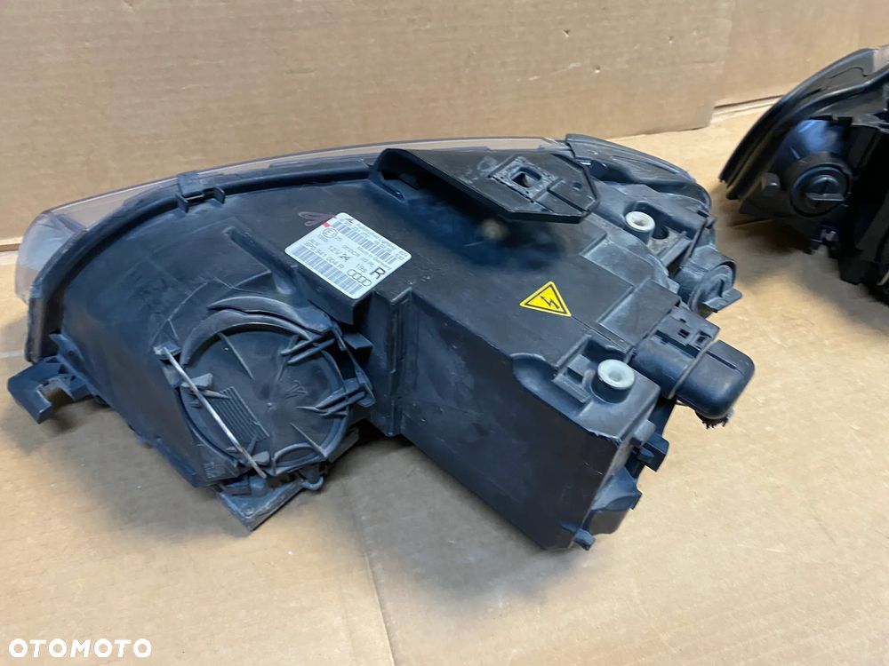 lampy audi a3 8P bi xenon nie skrętny komplet eu całe - 9