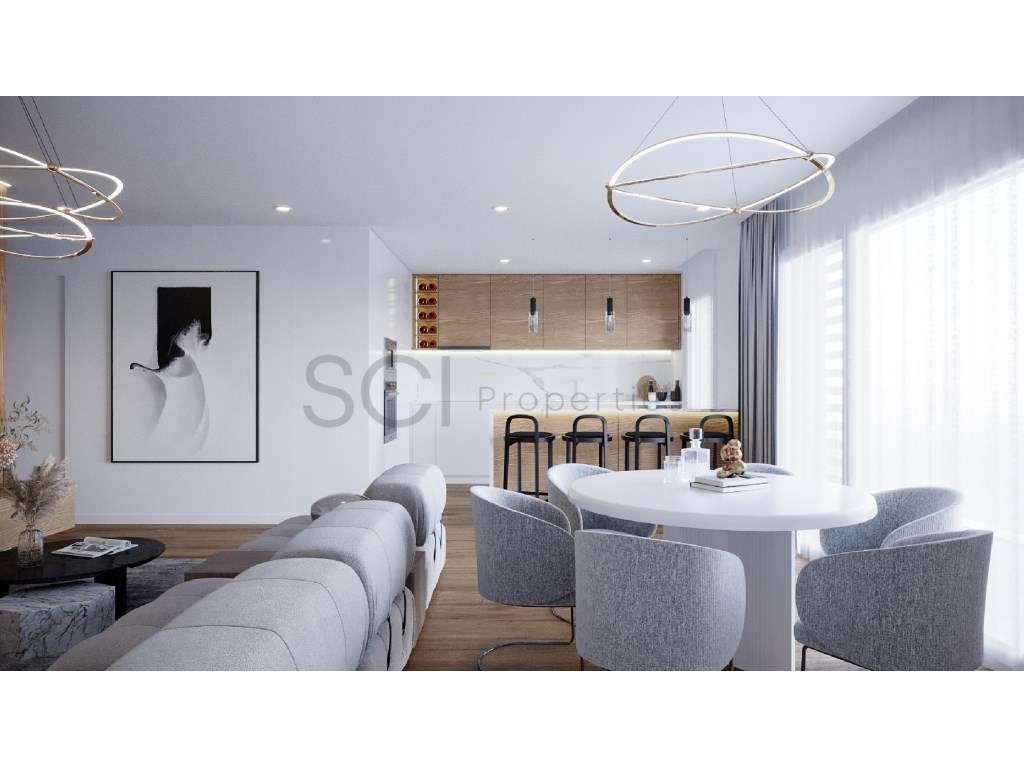 Apartamento T2 com Parqueamento e Terraço Fernão Ferro - Grande imagem: 2/42