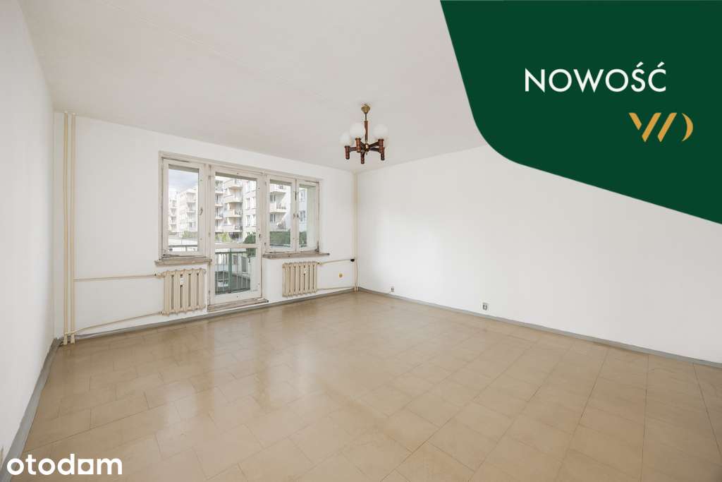 Do aranżacji / salon +sypialnia / 42m2
