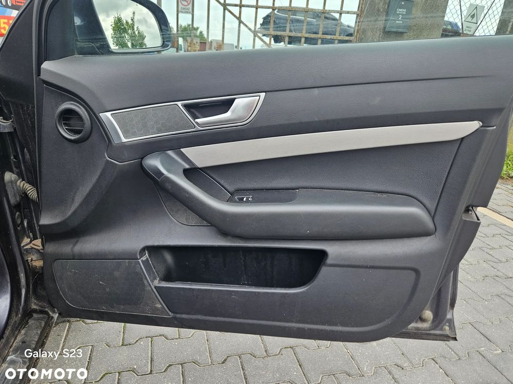 Fotel kierowcy pasażera kanapa grzane boczki skóra Audi A6 C6 2006r sedan - 5