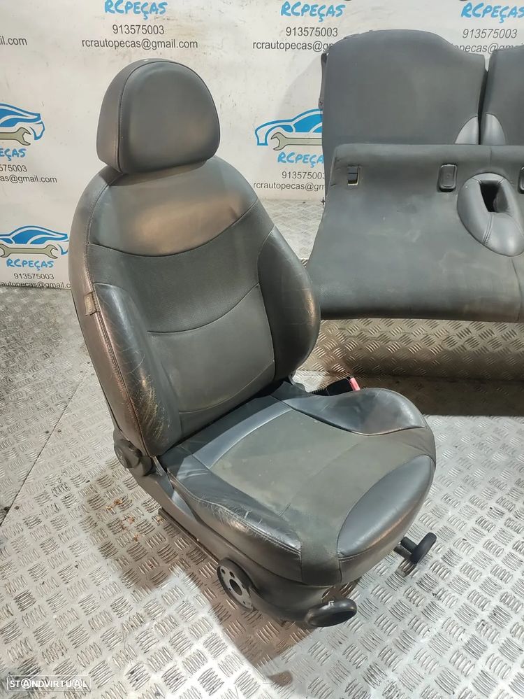 Conjunto Bancos Pele Tecido Mini Cooper S R52 Cabrio - 11
