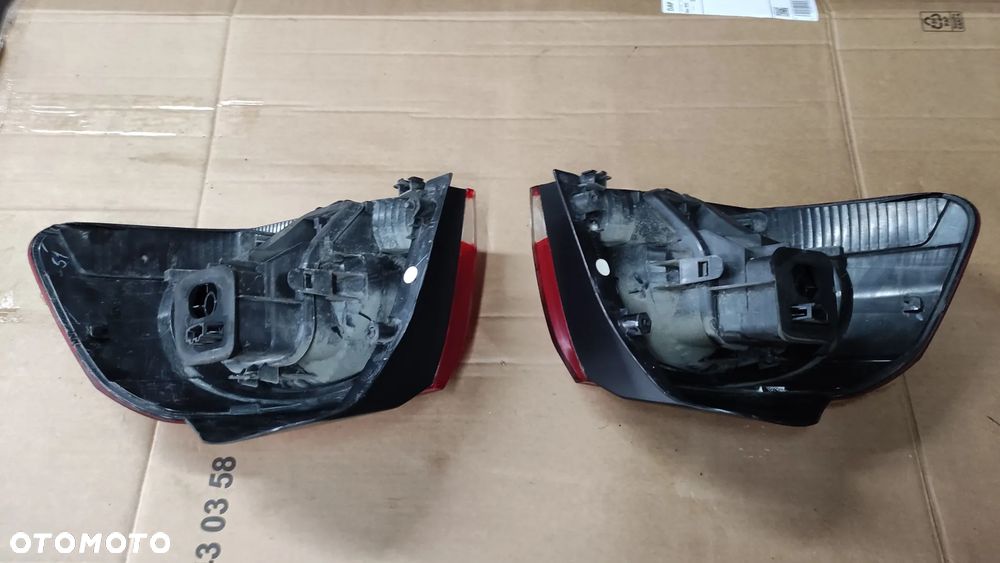 Lampy tylne VW Golf VI hatchback komplet - 2