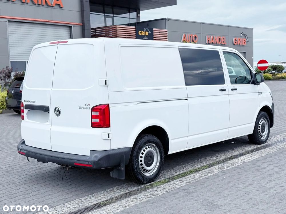 Volkswagen Transporter T6 Long L2 Brygadówka Doka 6-miejsc Zarejestrowany w PL - 4