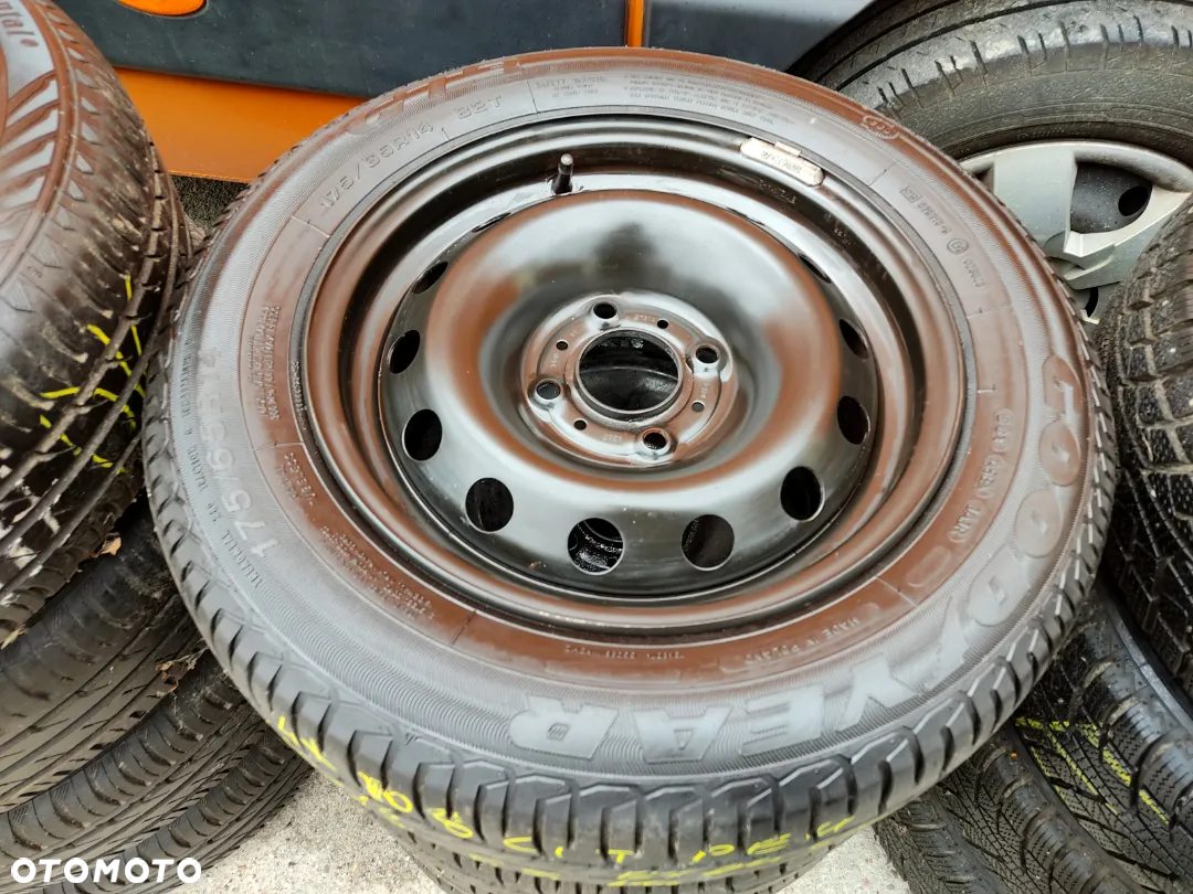 175/65R14 Opony Letnie Lato GOODYEAR GT3 Legnica ALU-RAD 5mm 175/65 - 3
